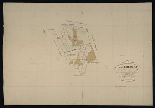 Commune de Vauthiermont (12 feuilles).
