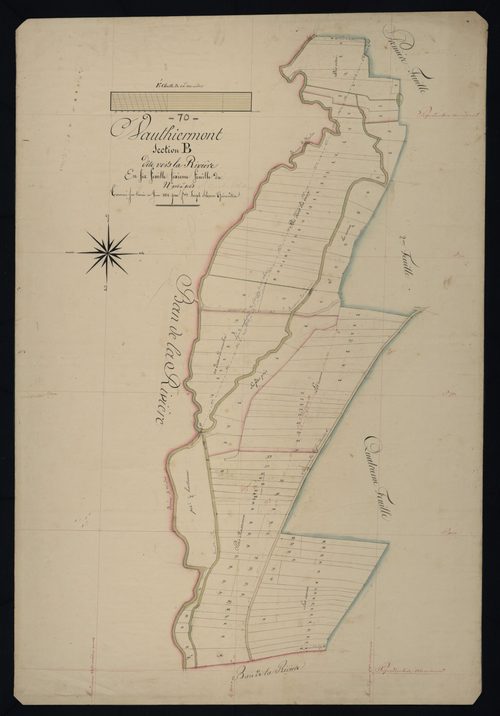 Commune de Vauthiermont (12 feuilles).