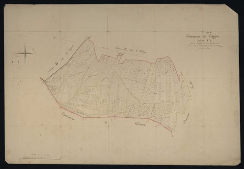 Commune de Vézelois (8 feuilles).