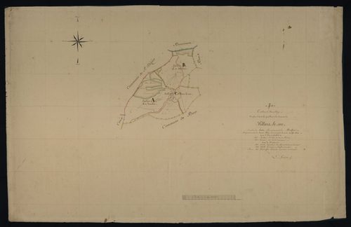Commune de Villars-le-Sec (4 feuilles).