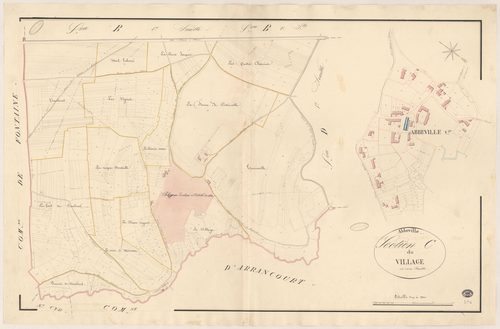 ABBEVILLE-LA-RIVIERE. - Section C : Village (le). 