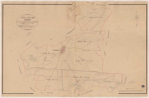 ANGERVILLE. - Plan d'assemblage. 