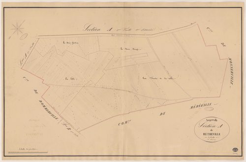 ANGERVILLE. - Section A : Retreville, 2e feuille. 