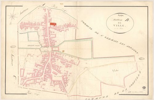 ARPAJON. - Section B : Ville (la). 