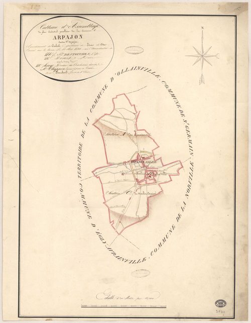 ARPAJON. - Plan d'assemblage. 