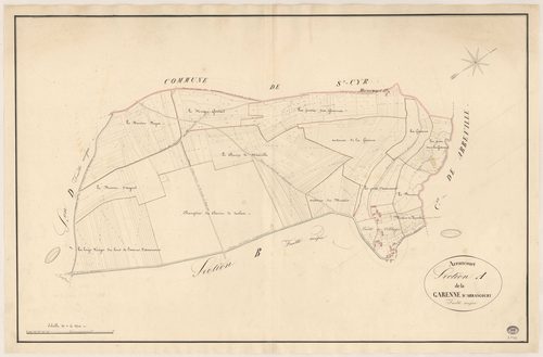 ARRANCOURT. - Section A : Garenne d'Arrancourt (la). 