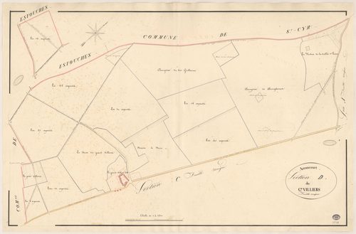 ARRANCOURT. - Section D : Grand Villiers (le). 