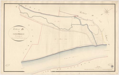 MONS. - Section D : Clos Pérault, 2e feuille. 