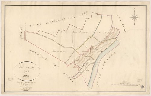 MONS. - Plan d'assemblage. 