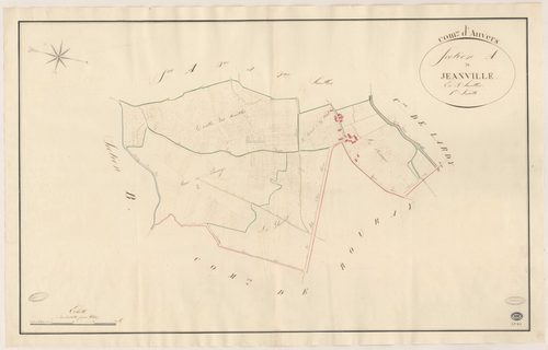 AUVERS-SAINT-GEORGES. - Section A : Janville, 1ère feuille. 
