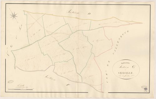 AUVERS-SAINT-GEORGES. - Section G : Gravelle, 2e feuille. 