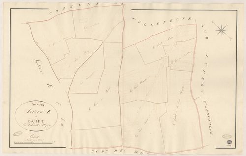 AUVERS-SAINT-GEORGES. - Section E : Bardy, 2e feuille. 