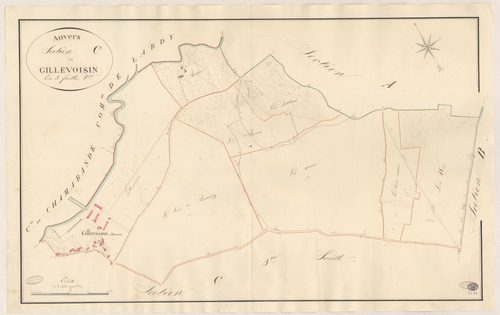 AUVERS-SAINT-GEORGES. - Section C : Gillevoisin, 2e feuille. 
