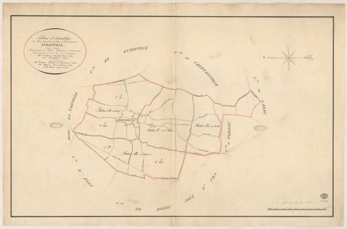 AVRAINVILLE. - Plan d'assemblage. 