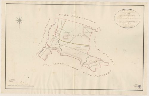 BAULNE. - Plan d'assemblage. 