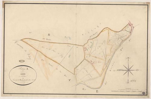 BIEVRES. - Section A : Giry, 2e feuille. 