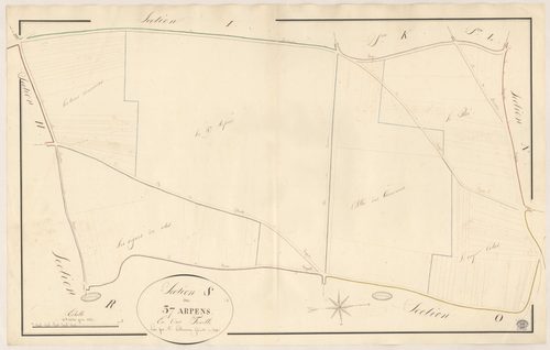 BOIGNEVILLE. - Section S : 37 arpents (les). 