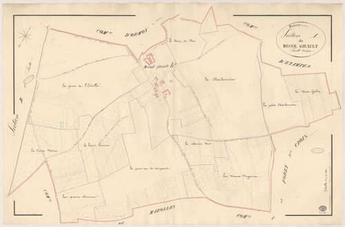 BOISSY-LA-RIVIERE. - Section A : Mesnil-Girault (le). 