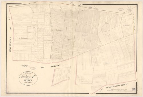 BOISSY-SOUS-SAINT-YON. - Section C : Potron. 