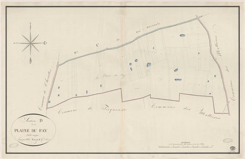 BOULLAY-LES-TROUX. - Section D : Plaine du Fay. 