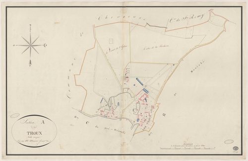 BOULLAY-LES-TROUX. - Section A : Troux (les). 