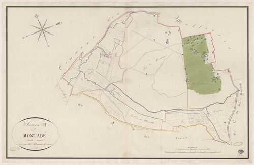 BOULLAY-LES-TROUX. - Section B : Montabé. 
