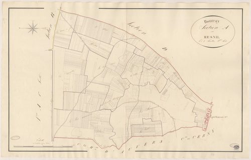 BOURAY-SUR-JUINE. - Section A : Mesnil (le), 2e feuille. 