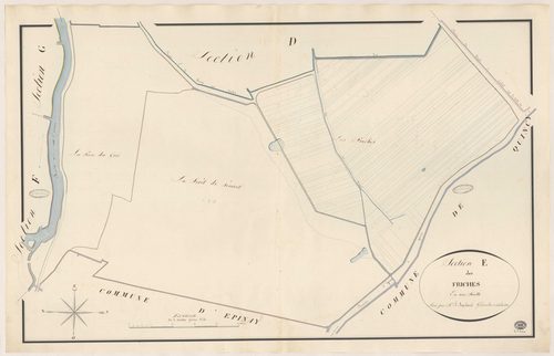 BOUSSY-SAINT-ANTOINE. - Section E : Friches (les). 