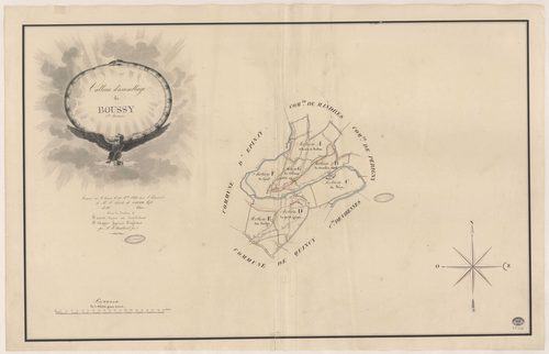BOUSSY-SAINT-ANTOINE. - Plan d'assemblage. 
