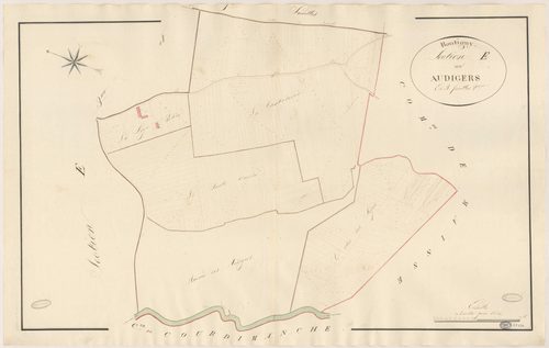 BOUTIGNY-SUR-ESSONNE. - Section E : Audigers (les), 2e feuille. 
