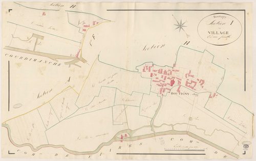 BOUTIGNY-SUR-ESSONNE. - Section I : Village (le). 