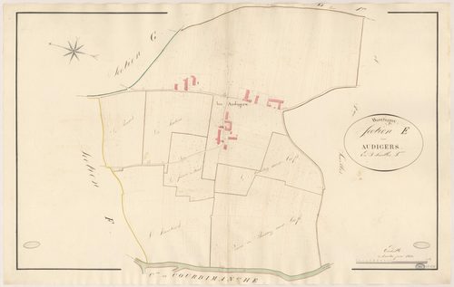 BOUTIGNY-SUR-ESSONNE. - Section E : Audigers (les), 3e feuille. 