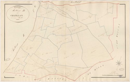 BOUTIGNY-SUR-ESSONNE. - Section D : Châtillon. 