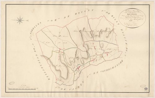 BOUTIGNY-SUR-ESSONNE. - Plan d'assemblage. 
