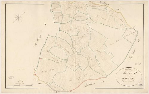 BOUTIGNY-SUR-ESSONNE. - Section H : Beaulieu. 