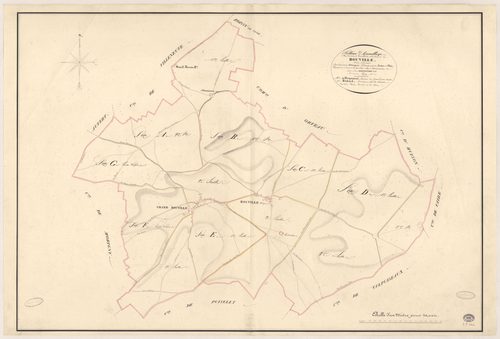 BOUVILLE. - Plan d'assemblage. 