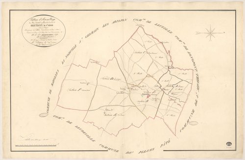BRETIGNY-SUR-ORGE. - Plan d'assemblage. 