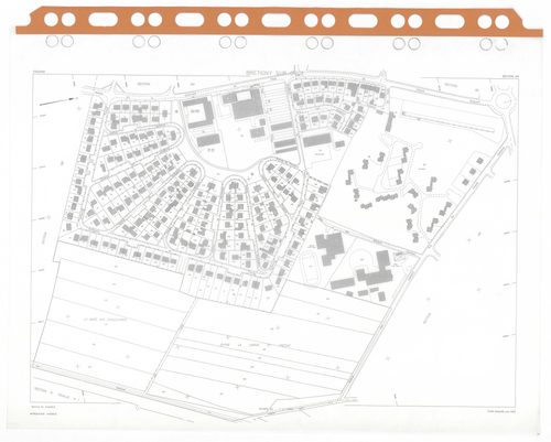 BRETIGNY-SUR-ORGE, plans minutes de conservation : tableau d'assemblage,1957, Ech. 1/10000 ; plans des sections Eu, Fu, A4, C2, C3, D1, 1957, Ech. 1/2500, sections A1, A2, A3, C1, C4, 1957, Ech. 1/1250, sections AB, AC, AD, AE, AH, AK, AL, AM, AN, AS, 195