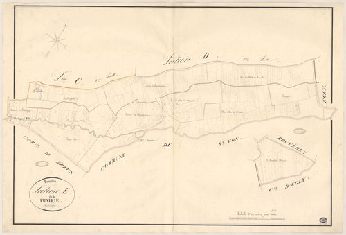 BREUILLET. - Section E : Prairie (la). 