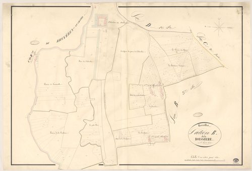BREUILLET. - Section B : Boissière (la), 5e feuille. 