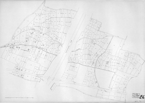 BRIIS-SOUS-FORGES. - Plan révisé pour 1933, à jour pour 1974 : plans des sections C dite de Bligny (feuille 1) et D dite du Coudray ; plan révisé pour 1933, à jour pour 1977 (3ème édition) : plans du tableau d'assemblage, des sections C (feuilles 2-3) et 