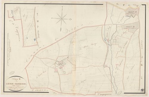 BRIIS-SOUS-FORGES. - Section E : Launay-Maréchaux, 1ère feuille. 