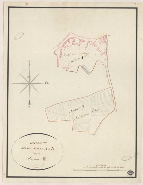 BRIIS-SOUS-FORGES. - Section E : Launay-Maréchaux, 2e feuille. 