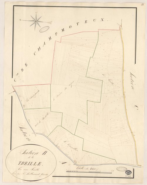 BROUY. - Section B : Treille (la). 