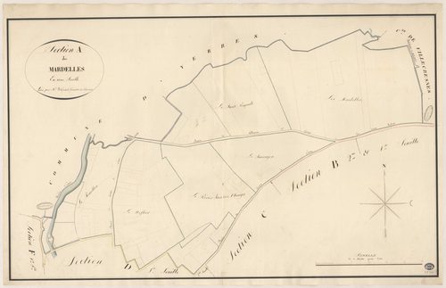 BRUNOY. - Section A : Mardelles (les). 