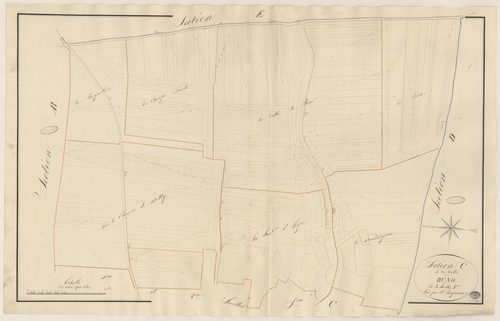 BUNO-BONNEVAUX. - Section C : Vallée de Buno, 3e feuille. 