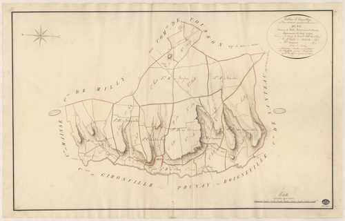 BUNO-BONNEVAUX. - Plan d'assemblage. 