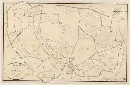 BURES-SUR-YVETTE. - Section B : Montjai. 