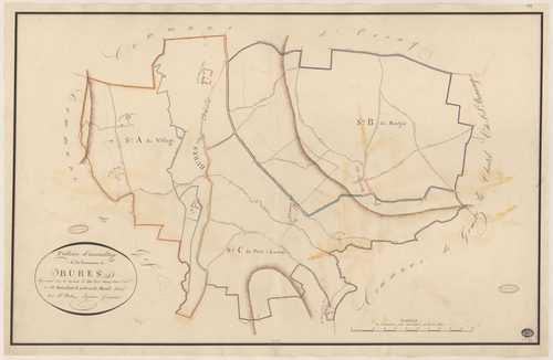 BURES-SUR-YVETTE. - Plan d'assemblage. 