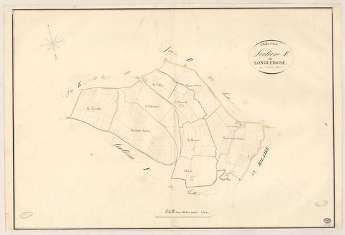 CHALO-SAINT-MARS. - Section F : Longuetoise, 1ère feuille. 